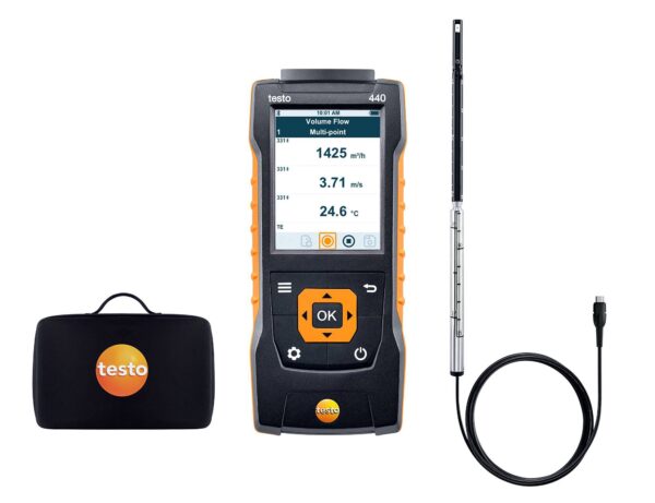 Testo 440 Hot Wire Kit | Air quality monitor