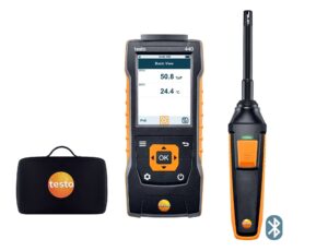 Testo 440 Humidity Kit With Bluetooth® | Air quality monitor
