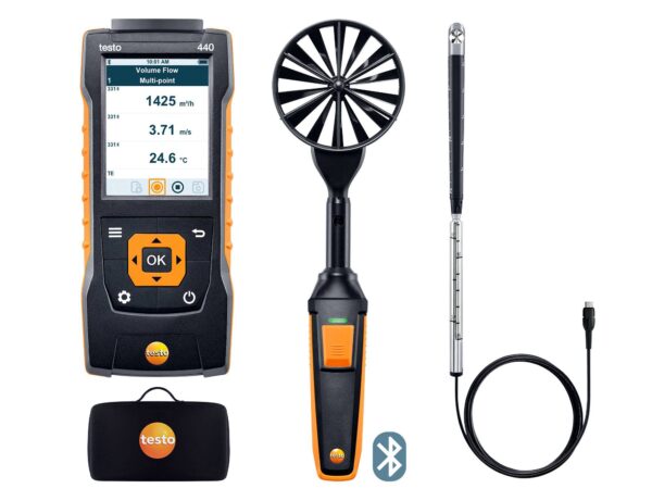 TESTO 440 - Air Flow ComboKit 2 With Bluetooth