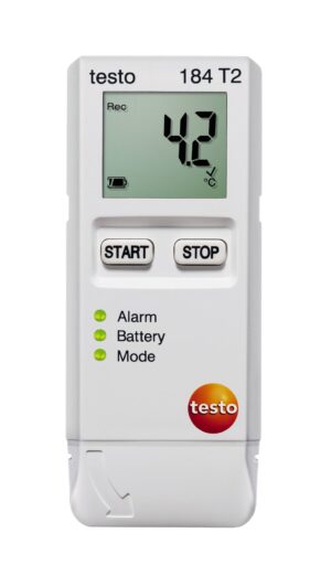 testo 184 T2 - Temperature data logger for transport monitoring