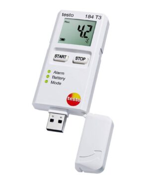 testo 184 T3 - Temperature data logger for transport monitoring