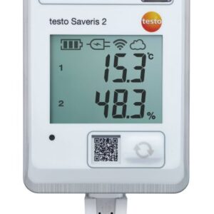 Testo Saveris 2-H1 - WiFi data logger with display and integrated temperature and humidity probe