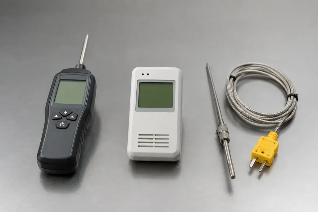 How a Data Logger Differs From a Thermometer and a Thermocouple