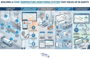 Building a Food Temperature Monitoring System That Holds Up in Audits